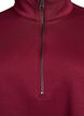 Short-sleeved sweatshirt with a high collar, Dark Bordeaux, Packshot image number 2