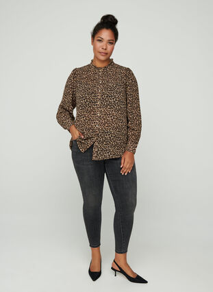 Leopard print shirt, Leo, Model image number 2