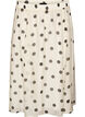 A-line midi skirt with polka dots, Vanilla, Packshot image number 0
