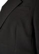 Classic blazer with a single button closure, Black, Packshot image number 3