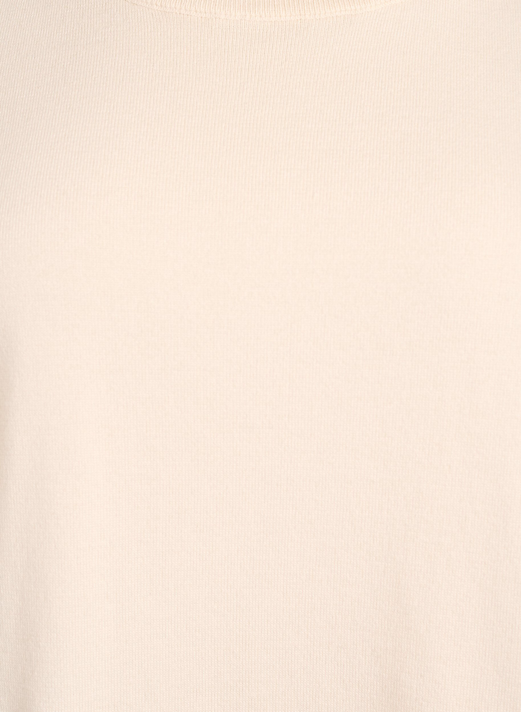 Zizzifashion FLASH - Fine-knit blouse with short sleeves, Beige, Packshot image number 2