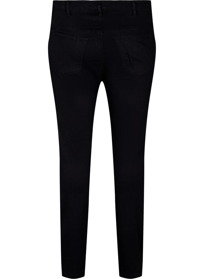 	 Super slim Amy jeans with stud detail, Black, Packshot image number 1