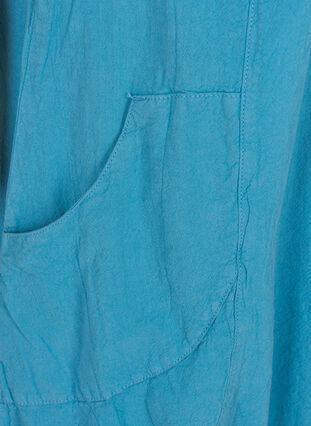 Dress with pockets, Storm Blue, Packshot image number 2