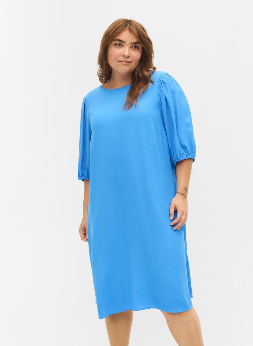 Viscose dress with back detail, Regatta, Model image number 0