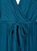 Pleated jumpsuit with tie and wide sleeves, Blue, Packshot image number 2
