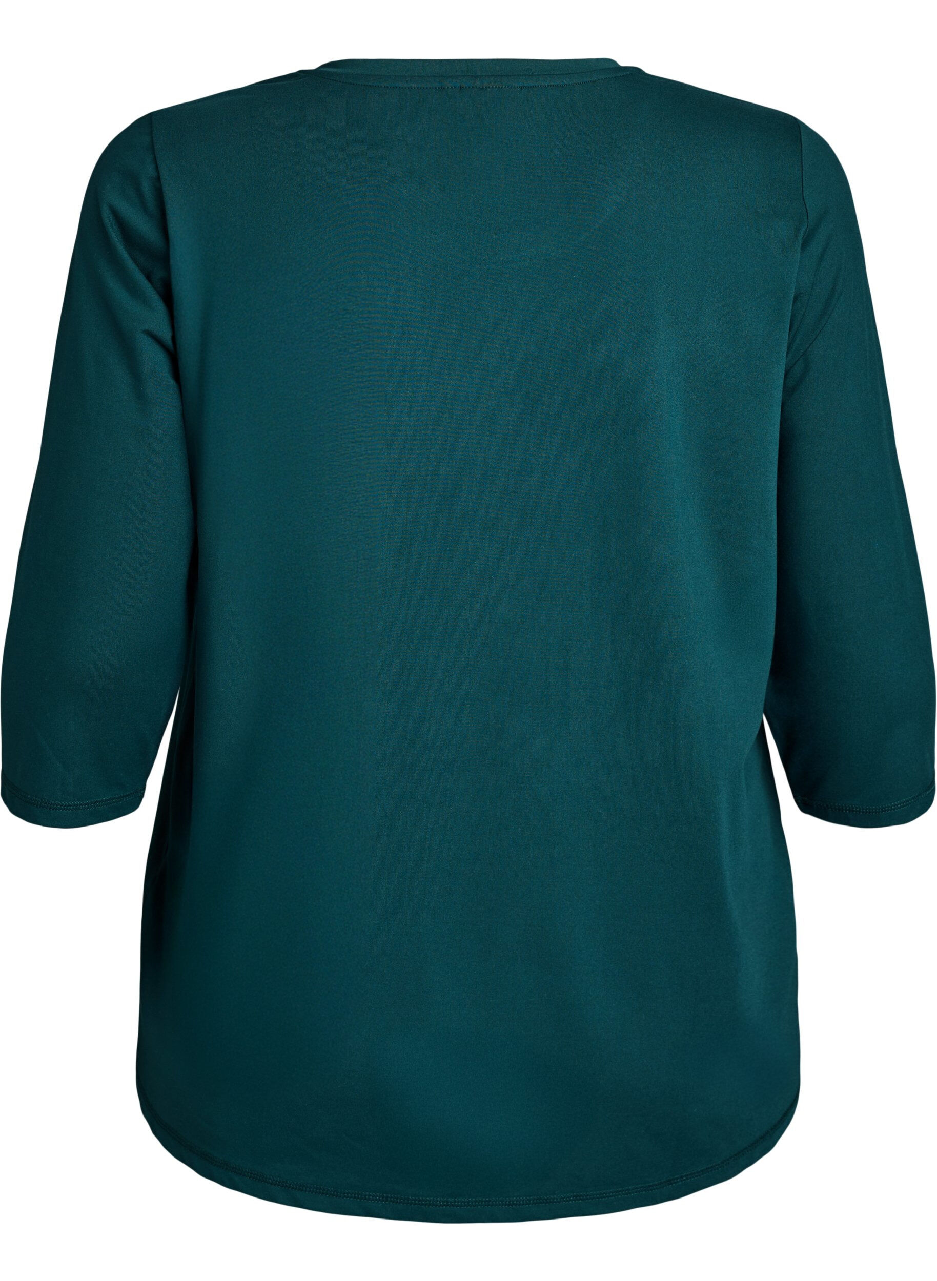 Zizzifashion Workout top with 3/4 sleeves, Green, Packshot image number 1