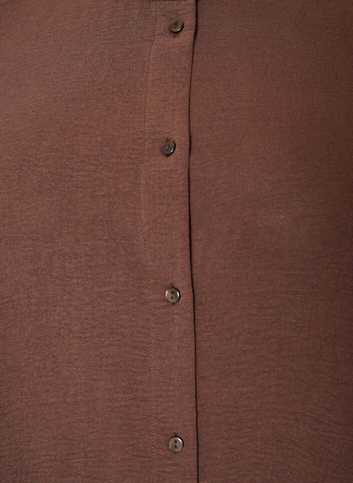 Tunic with 3/4 sleeves, Brown, Packshot image number 2