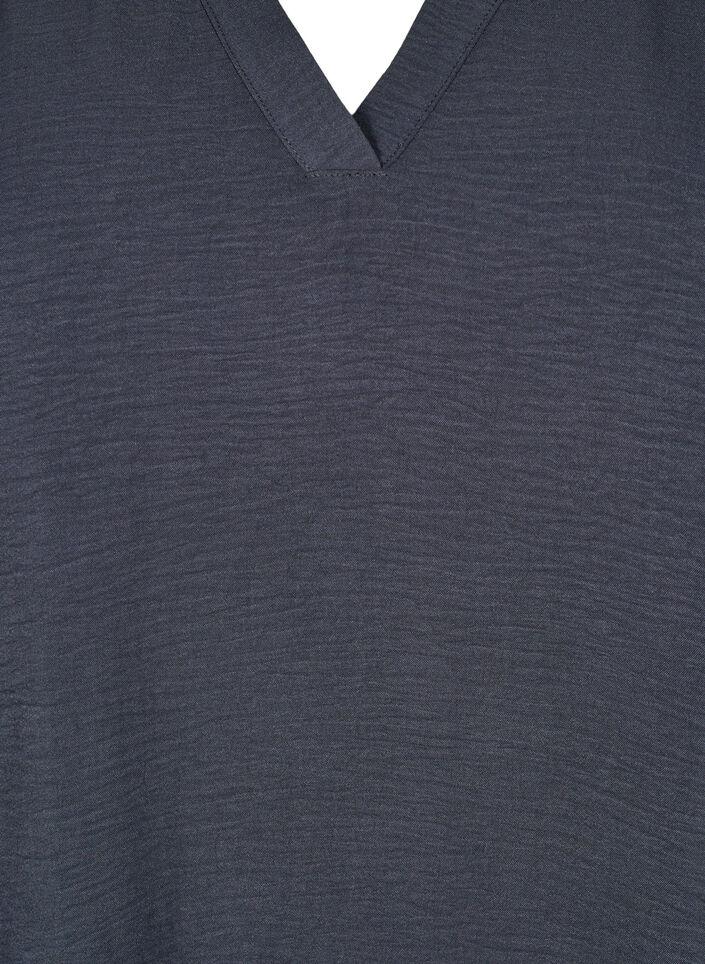 FLASH - Blouse with 3/4 sleeves, Dark Grey, Packshot image number 2