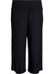 Jersey culotte trousers with high waist, Black, Packshot image number 1