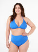 Bikini bottoms with high waist, Blue, Model image number 0