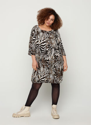 Dress, Zebra, Model image number 2