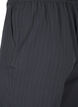 FLASH - Loose trousers with pockets, Dark Grey Mel Stripe, Packshot image number 3