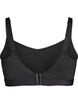 Lightly padded sports bra, Black, Packshot image number 1