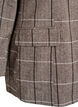 Classic checked blazer, Grey, Packshot image number 3