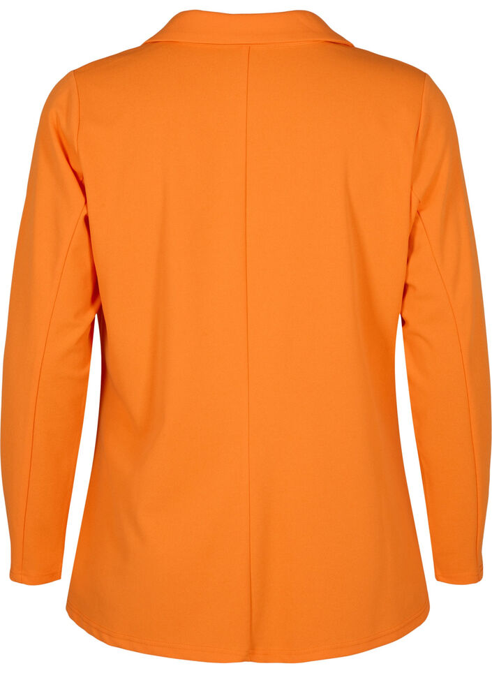 Blazer with pockets, Vibrant Orange, Packshot image number 1