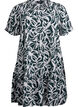 FLASH - Dress in viscose with cutline, Green, Packshot image number 0