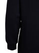 Short sweatshirt dress with a high neck, Black, Packshot image number 3