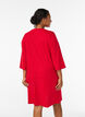 Nightdress in organic cotton with Christmas motif, Red, Model image number 2