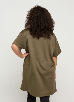 Sweater tunic with short sleeves, Wren, Model image number 1