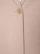 Classic blazer with single button closure and pockets, Beige, Packshot image number 2