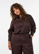 Shirt with tone-on-tone paisley pattern, Brown, Model image number 0