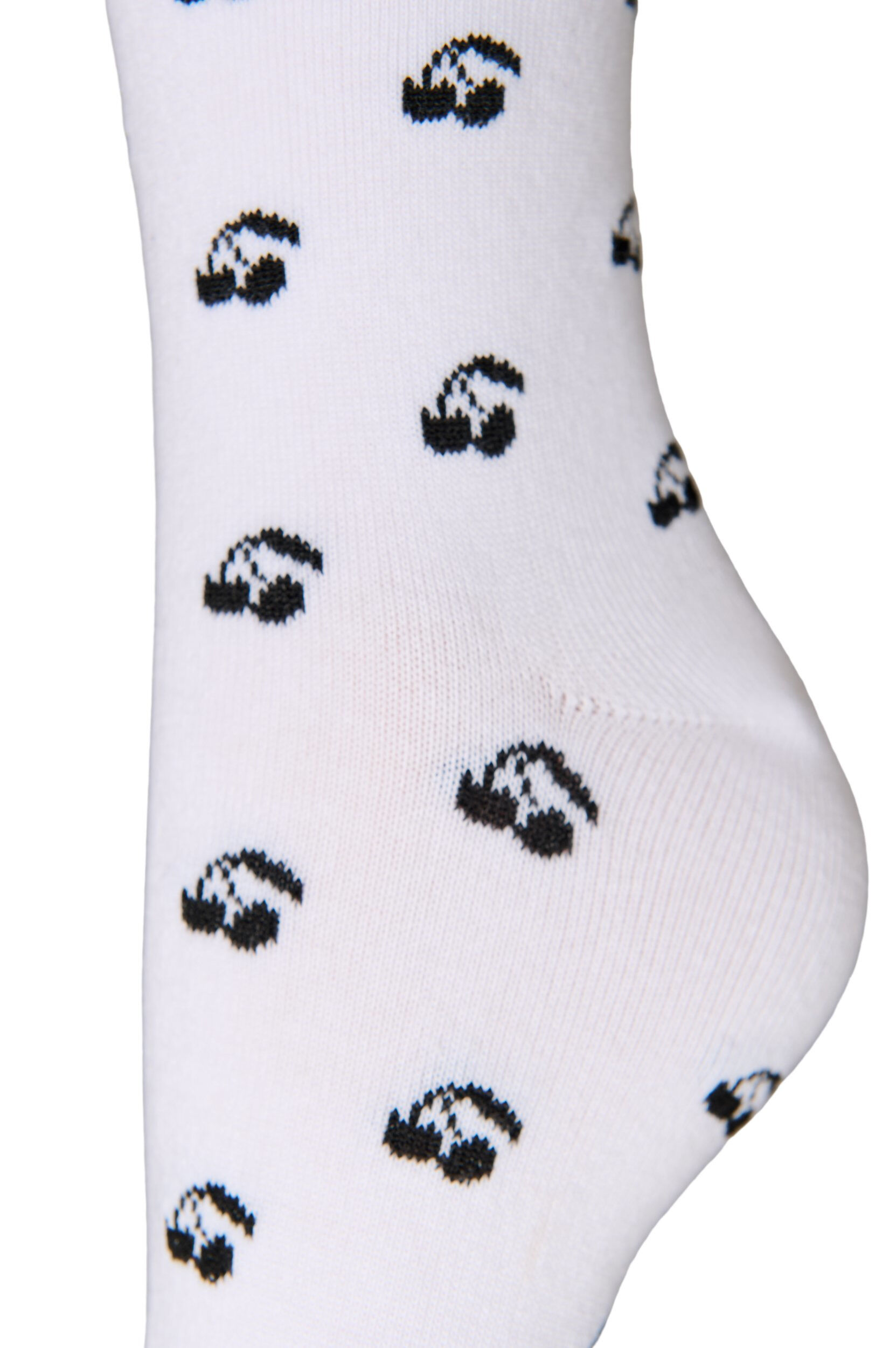 ZizzifashionCotton socks with patterns, White, Packshot image number 2