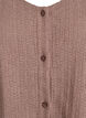 Jersey cardigan with short sleeves, Brown, Packshot image number 2