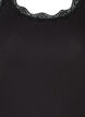 Top with lace trim, Black, Packshot image number 2