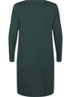 Long-sleeved nightgown in organic cotton, Green, Packshot image number 1