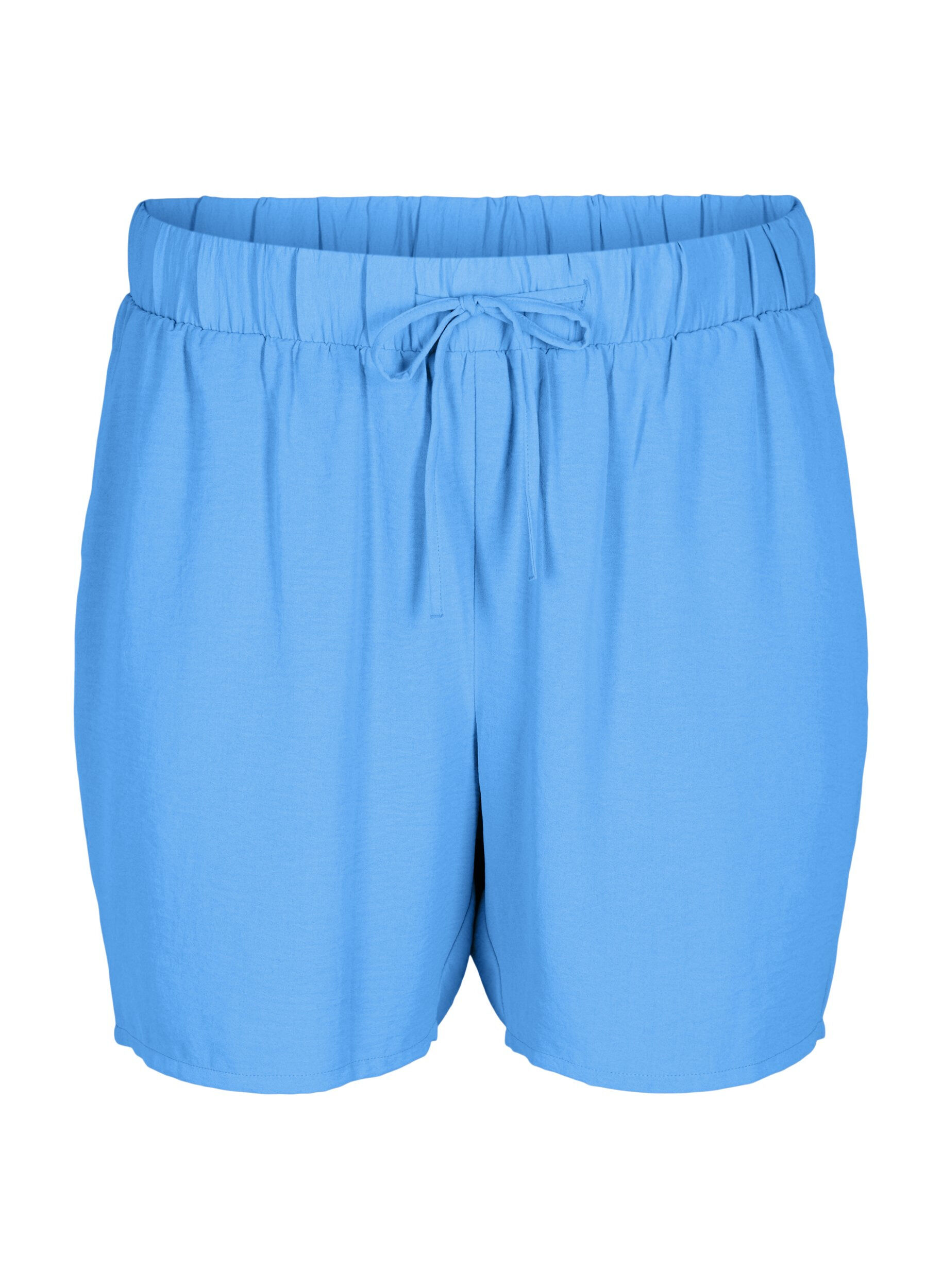 Shorts with pockets and elastic waistband