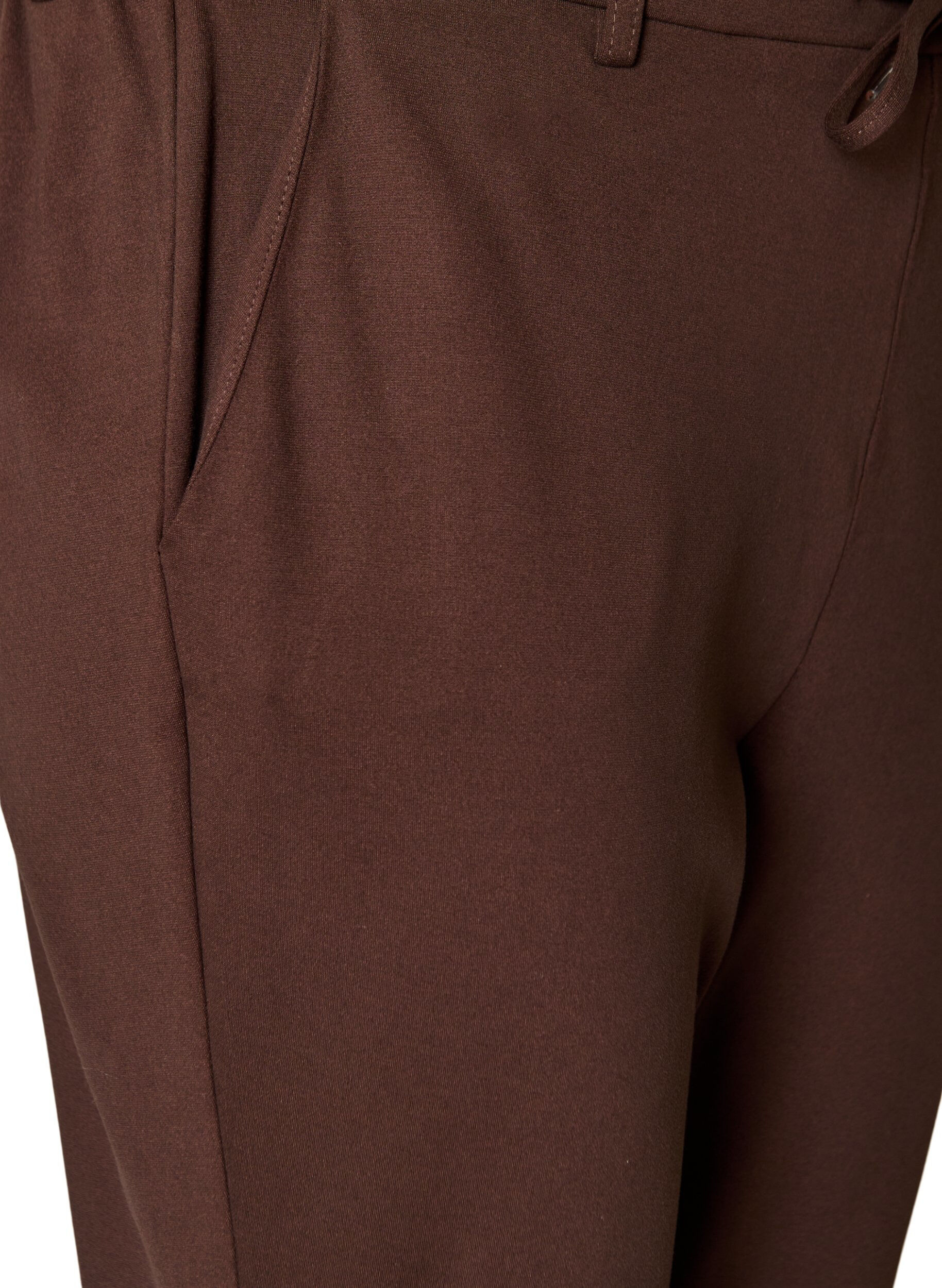 ZizzifashionCropped Maddison trousers, Brown, Packshot image number 2