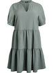Short A-line dress, Green, Packshot image number 0