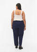 Straight fit trousers, Blue, Model image number 1
