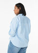 Classic cotton shirt with a loose fit, Light Blue, Model image number 2