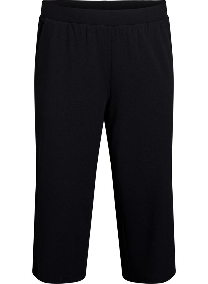 FLASH - High-waisted knickers with a loose fit, Black, Packshot image number 0