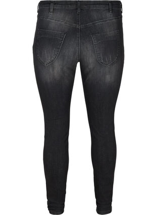 Amy jeans with wear details, Grey Denim, Packshot image number 1