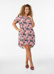 Dress with print and short sleeves, Rose, Model image number 1