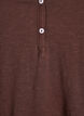 T-shirt with button detail, Brown, Packshot image number 2