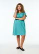 2-pack T-shirt dress with short sleeves, Blue, Model image number 1