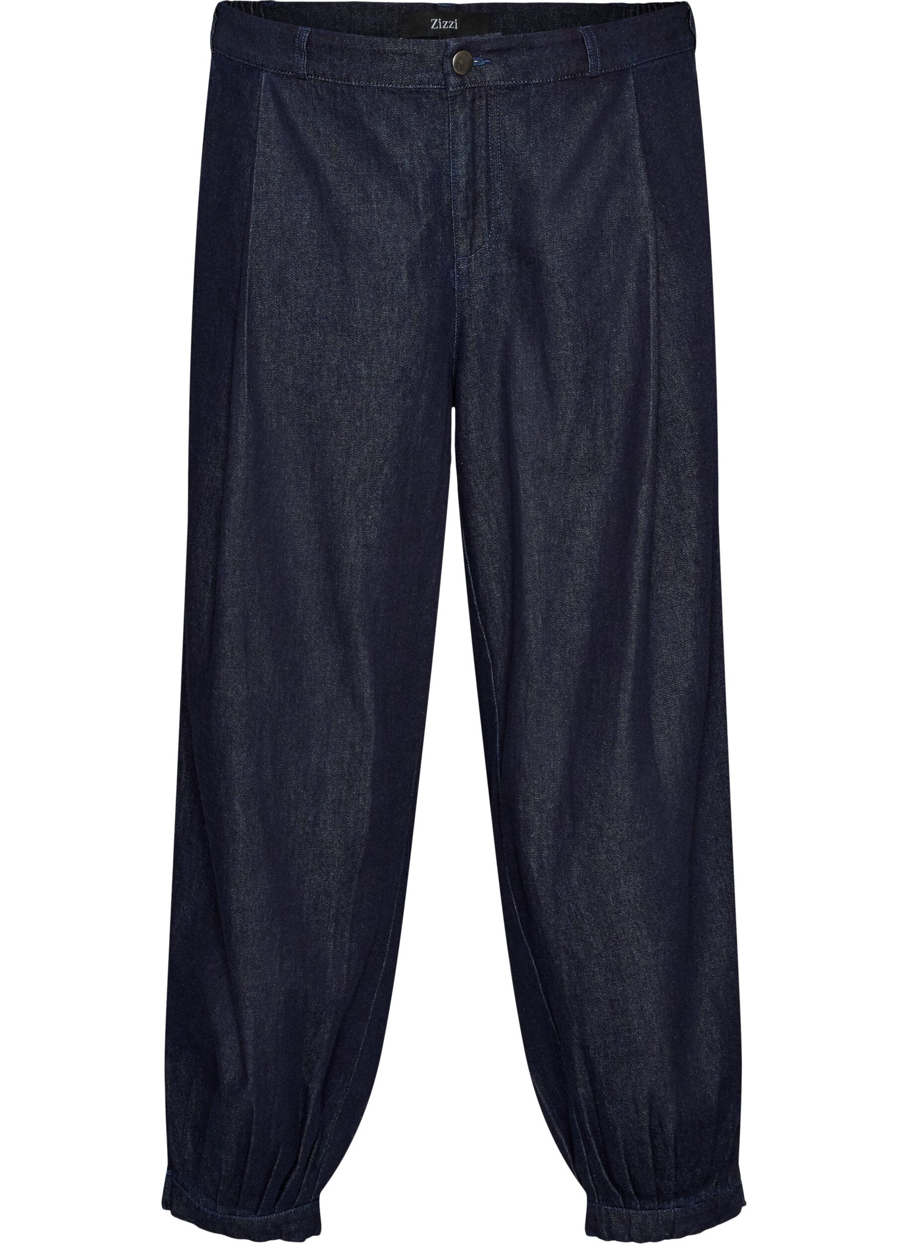 ZizzifashionHigh waist balloon jeans, Blue, Packshot image number 0