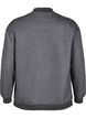 Sweatshirt with high neck and long sleeves, Dark Grey, Packshot image number 1