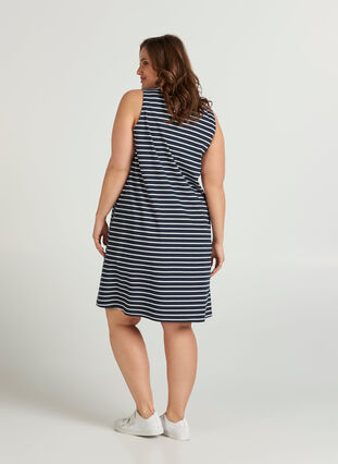 Dress, Night sky stripe, Model image number 2