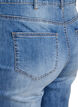 7/8 jeans with turn-ups and a high waist, Blue, Packshot image number 3
