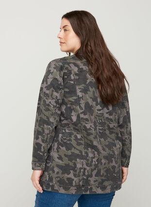 Cotton camouflage jacket, Camouflage, Model image number 1