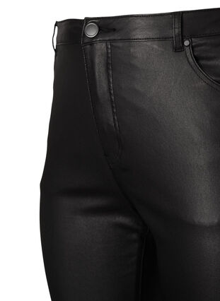 Coated Ellen jeans with bootcut, Black, Packshot image number 2