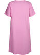 Cotton blend kaftan dress with linen, Pink, Packshot image number 1