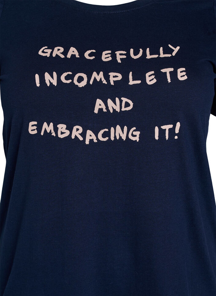 FLASH - T-shirt with motif, Blue, Packshot image number 2