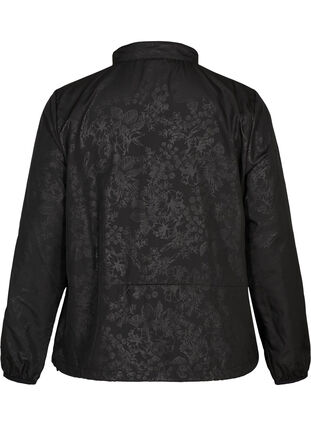 Sports jacket with a zip, Black, Packshot image number 1