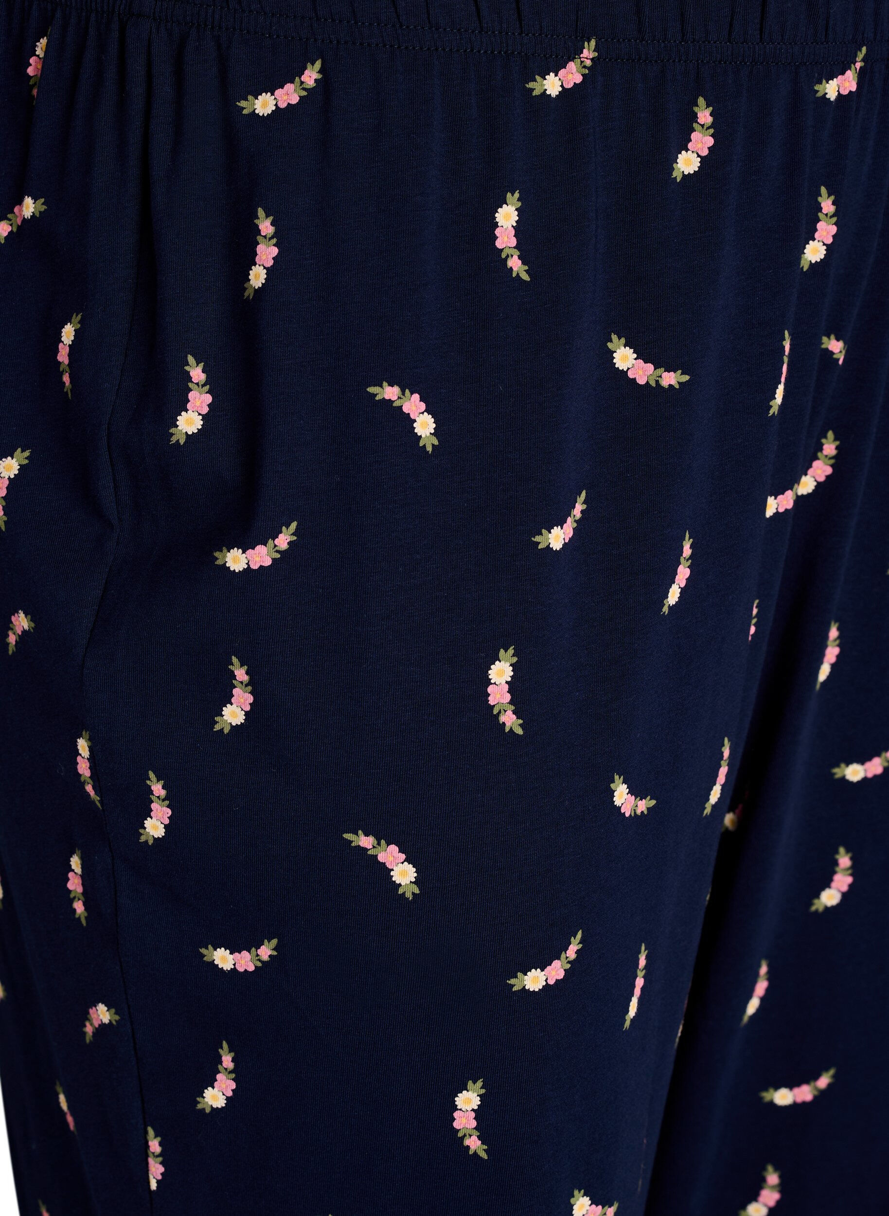 ZizzifashionPrinted pyjama trousers, Blue, Packshot image number 2