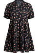 Short A-line dress, Black, Packshot image number 0